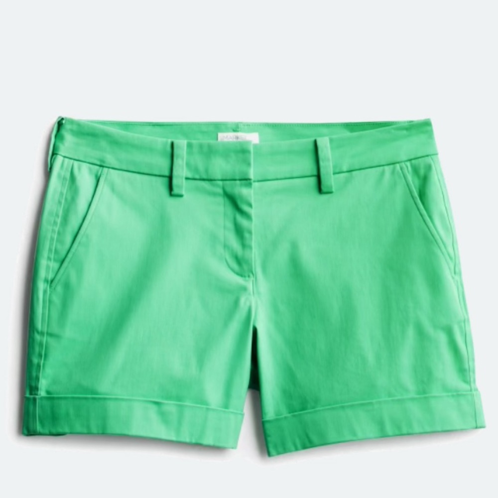 Market & Spruce Green Tailored Shorts